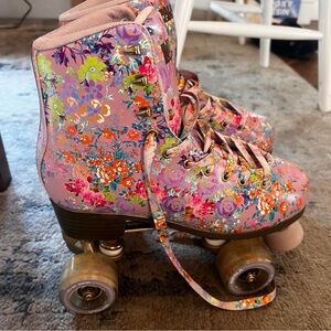 Floral impala Roller Skates